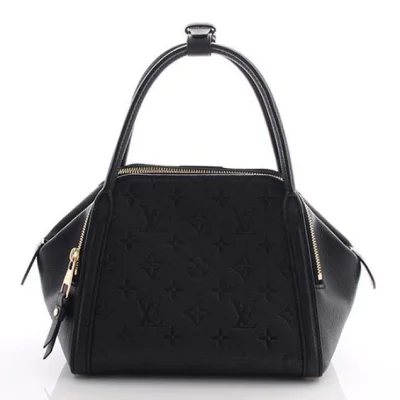 Сумка Louis Vuitton M41045 Marais BB Tote Bag Monogram Empreinte Leather "Black" фото № 4
