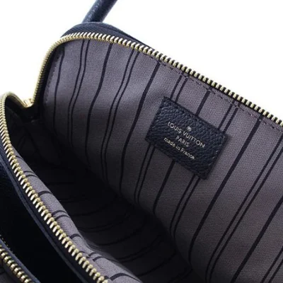 Сумка Louis Vuitton M41045 Marais BB Tote Bag Monogram Empreinte Leather "Black" фото № 9