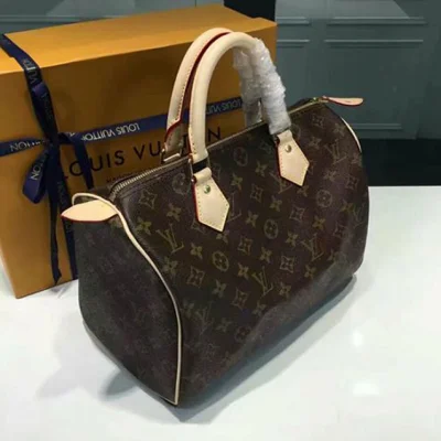 Сумка Louis Vuitton M41108 Speedy 30 Tote Bag Monogram Canvas "Brown" фото № 3 Сумка Louis Vuitton M41108 Speedy 30 Tote Bag Monogram Canvas "Brown" фото № 3
