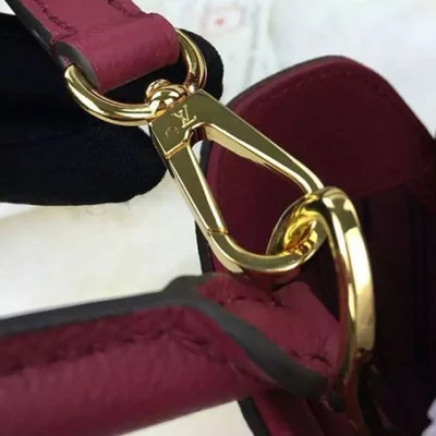 Сумка Louis Vuitton M41196 Montaigne MM Tote Bag Monogram Empreinte Leather "Purple" фото № 7