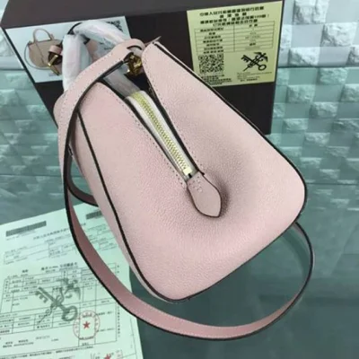 Сумка Louis Vuitton M41199 Montaigne BB Tote Bag Monogram Empreinte Leather "Pink" фото № 4