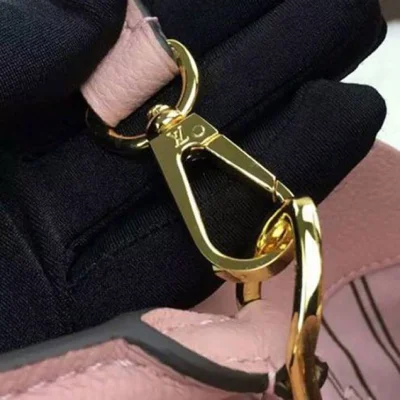 Сумка Louis Vuitton M41199 Montaigne BB Tote Bag Monogram Empreinte Leather "Pink" фото № 8