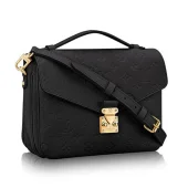 Сумка Louis Vuitton M41487 Pochette Metis Crossbody Bag Monogram Empreinte Leather "Black"