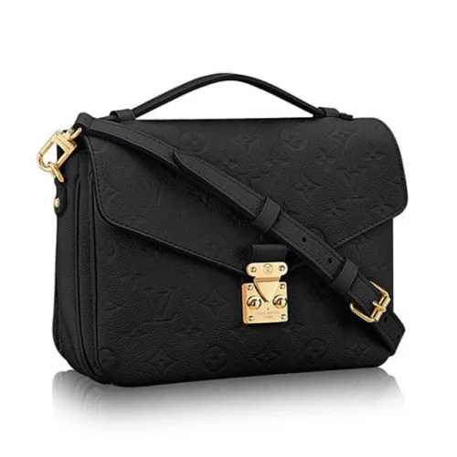 Сумка Louis Vuitton M41487 Pochette Metis Crossbody Bag Monogram Empreinte Leather "Black"