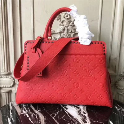 Сумка Louis Vuitton M41492 Vosges MM Tote Bag Monogram Empreinte Leather "Red" фото № 2 Сумка Louis Vuitton M41492 Vosges MM Tote Bag Monogram Empreinte Leather "Red" фото № 2