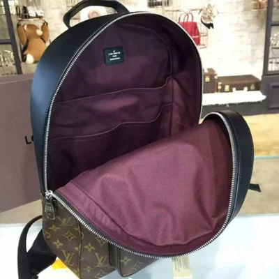 Рюкзак Louis Vuitton M41530 Josh Backpack Monogram Macassar Canvas "Brown" фото № 6