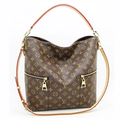 Сумка Louis Vuitton M41544 Melie Hobo Bag Monogram Canvas "Brown" фото № 2