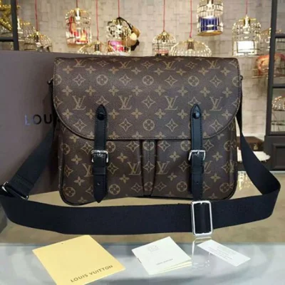 Сумка Louis Vuitton M41643 Christopher Messenger Bag Monogram Macassar Canvas "Brown" фото № 2 Сумка Louis Vuitton M41643 Christopher Messenger Bag Monogram Macassar Canvas "Brown" фото № 2