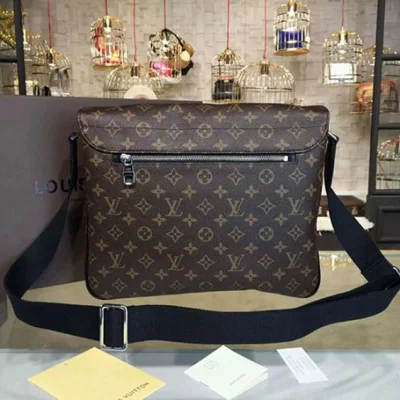 Сумка Louis Vuitton M41643 Christopher Messenger Bag Monogram Macassar Canvas "Brown" фото № 4 Сумка Louis Vuitton M41643 Christopher Messenger Bag Monogram Macassar Canvas "Brown" фото № 4