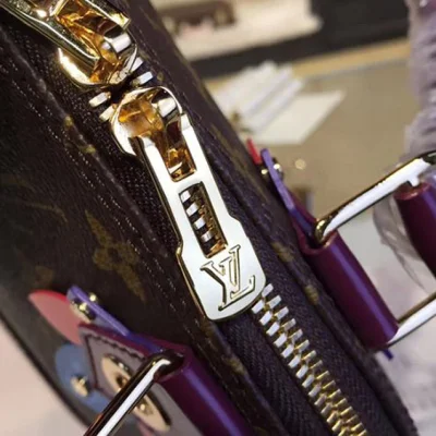 Сумка Louis Vuitton M41660 Alma BB Totem Tote Bag Monogram Canvas "Brown" фото № 4