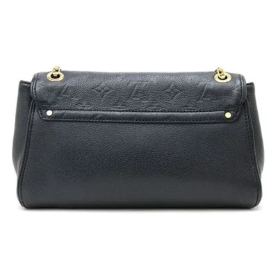 Сумка Louis Vuitton M48931 Saint-Germain PM Shoulder Bag Monogram Empreinte Leather "Black" фото № 4