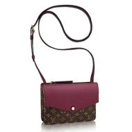 Сумка Louis Vuitton M50183 Twice Crossbody Bag Monogram Canvas "Brown"