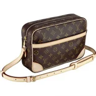 Сумка Louis Vuitton M51274 Trocadero 27 Messenger Bag Monogram Canvas "Brown"