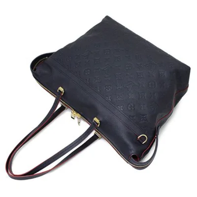 Сумка Louis Vuitton M51752 Boetie Shoulder Bag Monogram Empreinte Leather "Navy Blue" фото № 4