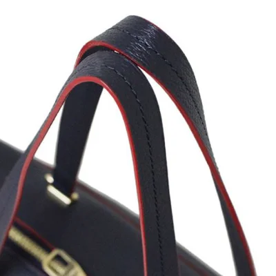 Сумка Louis Vuitton M51752 Boetie Shoulder Bag Monogram Empreinte Leather "Navy Blue" фото № 6