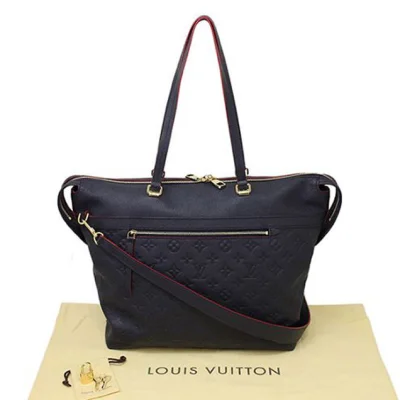 Сумка Louis Vuitton M51752 Boetie Shoulder Bag Monogram Empreinte Leather "Navy Blue" фото № 9