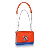 Сумка Louis Vuitton M53010 Twist MM Shoulder Bag Epi Leather "Orange"
