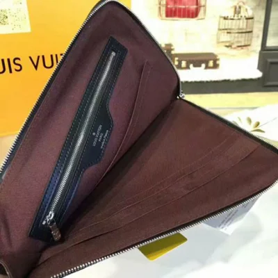 Клатч Louis Vuitton M53400 Posh document Monogram Canvas "Brown" фото № 7