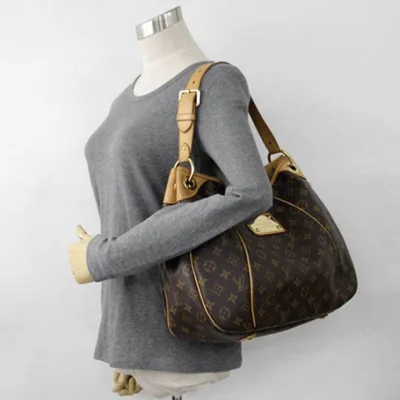 Сумка Louis Vuitton M56382 Galliera PM Hobo Bag Monogram Canvas "Brown" фото № 10