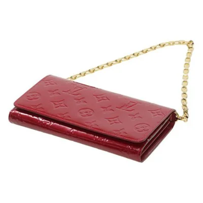 Сумка Louis Vuitton M90091 Chain Wallet Monogram Vernis "Red" фото № 5 Сумка Louis Vuitton M90091 Chain Wallet Monogram Vernis "Red" фото № 5