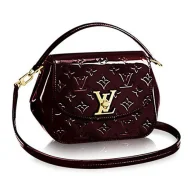 Сумка Louis Vuitton M90942 Pasadena Crossbody Bag Monogram Vernis "Chocolate"
