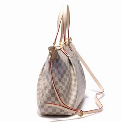 Сумка Louis Vuitton N41111 Siracusa GM Shoulder Bag Damier Azur Canvas "White" фото № 3 Сумка Louis Vuitton N41111 Siracusa GM Shoulder Bag Damier Azur Canvas "White" фото № 3