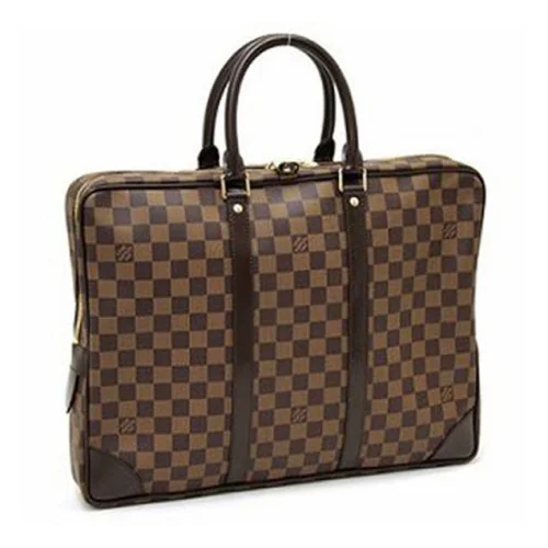 Портфель Louis Vuitton N41124 Porte-Documents Voyage Briefcase Damier Ebene Canvas "Brown"