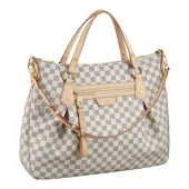 Сумка Louis Vuitton N41134 Evora GM Shoulder Bag Damier Azur Canvas "White"