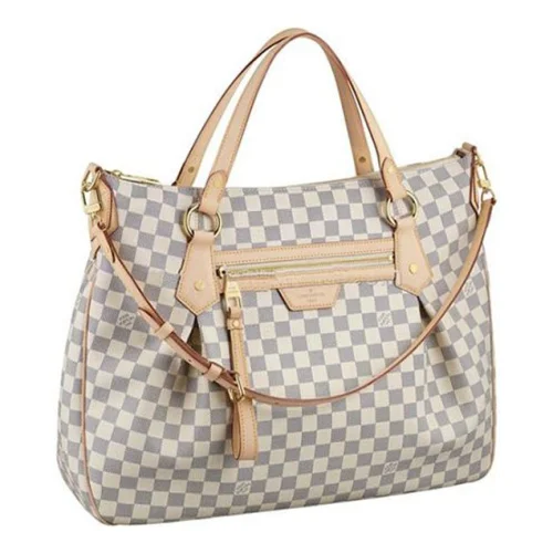 Сумка Louis Vuitton N41134 Evora GM Shoulder Bag Damier Azur Canvas "White"