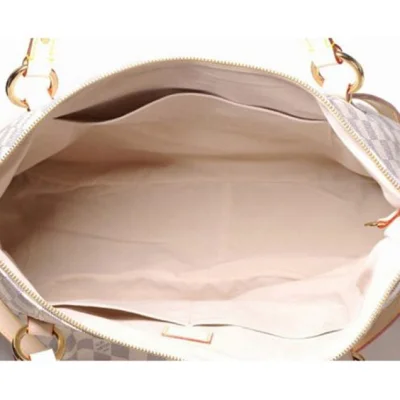 Сумка Louis Vuitton N41134 Evora GM Shoulder Bag Damier Azur Canvas "White" фото № 6