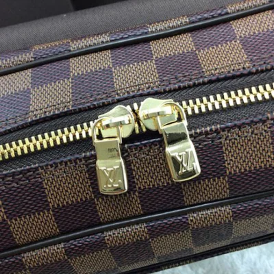 Сумка Louis Vuitton N41149 Shelton MM Messenger Bag Damier Ebene Canvas "Brown" фото № 7