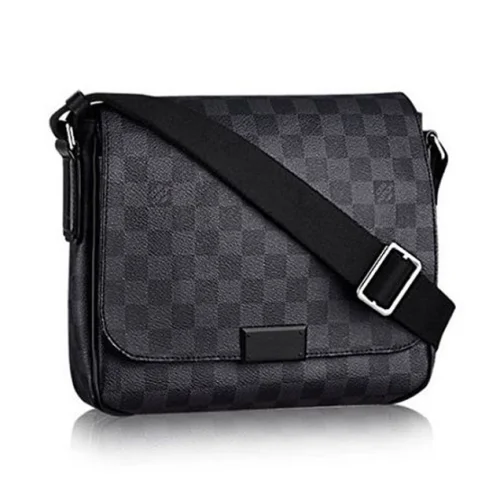 Сумка Louis Vuitton N41260 District PM Messenger Bag Damier Graphite Canvas "Graphite"