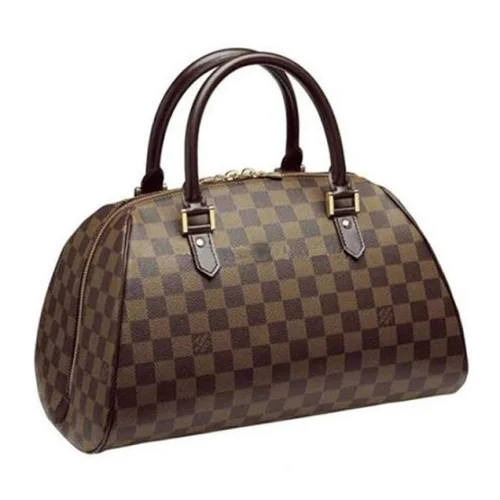 Сумка Louis Vuitton N41434 Ribera MM Tote Bag Damier Ebene Canvas "Brown"