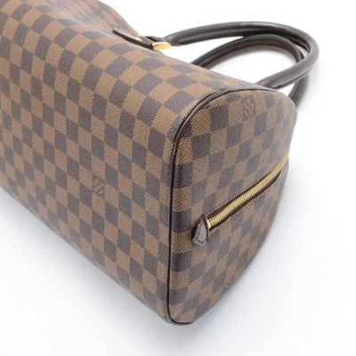Сумка Louis Vuitton N41434 Ribera MM Tote Bag Damier Ebene Canvas "Brown" фото № 5