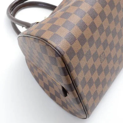 Сумка Louis Vuitton N41434 Ribera MM Tote Bag Damier Ebene Canvas "Brown" фото № 6