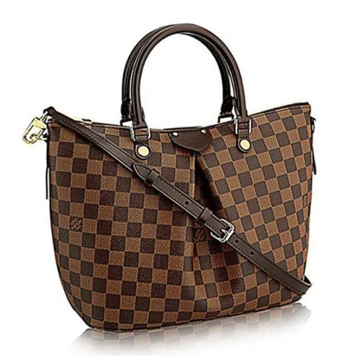 Сумка Louis Vuitton N41547 Siena GM Tote Bag Damier Ebene Canvas "Brown"
