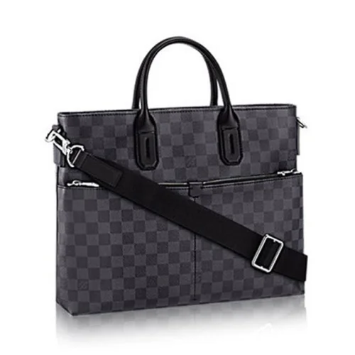 Портфель Louis Vuitton N41564 7 Days A Week Briefcase Damier Graphite Canvas "Graphite"