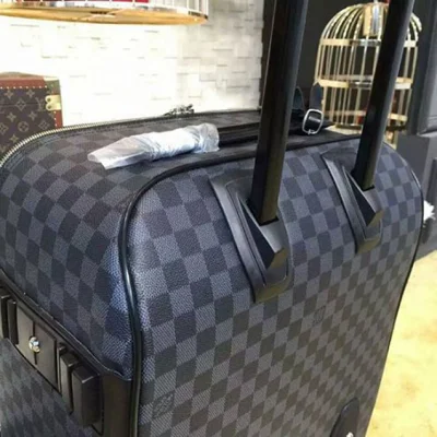 Чемодан Louis Vuitton N41620 Pegase Legere 55 Rolling Luggage Damier Cobalt Canvas "Navy Blue" фото № 8