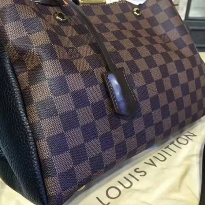 Сумка Louis Vuitton N41673 Brittany Tote Bag Damier Ebene Canvas "Brown" фото № 5