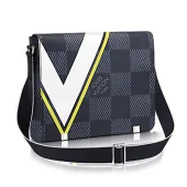 Сумка Louis Vuitton N44004 District MM Messenger Bag Damier Cobalt Canvas "Navy Blue"