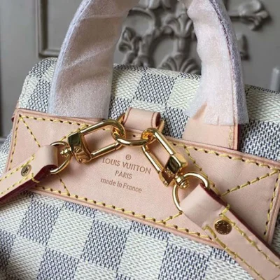 Рюкзак Louis Vuitton N44026 Sperone BB Backpack Damier Azur Canvas "White" фото № 8