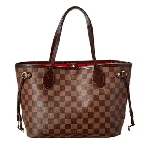 Сумка Louis Vuitton N51109 Neverfull PM Shoulder Bag Damier Ebene Canvas "Brown"