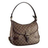 Сумка Louis Vuitton N51200 Highbury Hobo Bag Damier Ebene Canvas "Brown"