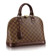 Сумка Louis Vuitton N53151 Alma PM Tote Bag Damier Ebene Canvas "Brown"