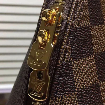 Сумка Louis Vuitton N53151 Alma PM Tote Bag Damier Ebene Canvas "Brown" фото № 5