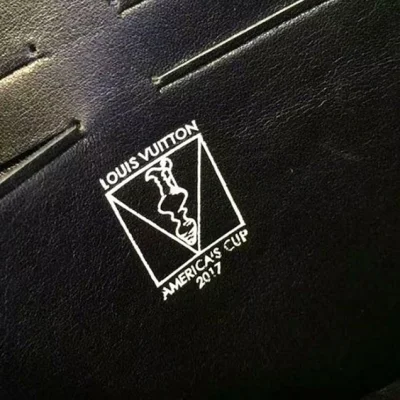 Клатч Louis Vuitton N60049 Pochette Voyage MM Damier Azur Canvas "White" фото № 10