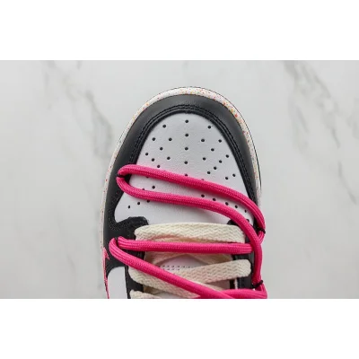 Nike SB Dunk Low Swooshes "Black/White/Pink" фото № 3