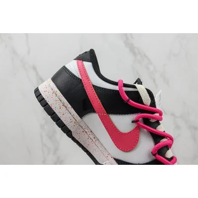 Nike SB Dunk Low Swooshes "Black/White/Pink" фото № 4