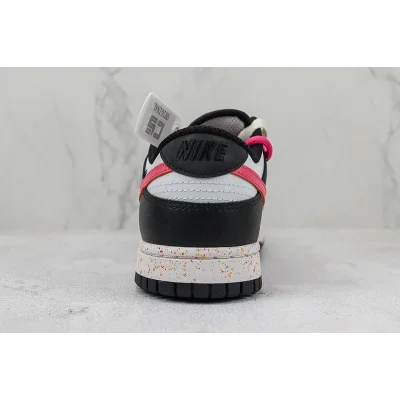 Nike SB Dunk Low Swooshes "Black/White/Pink" фото № 8
