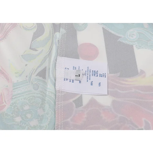 Рубашка Versace With Floral Pattern "White"